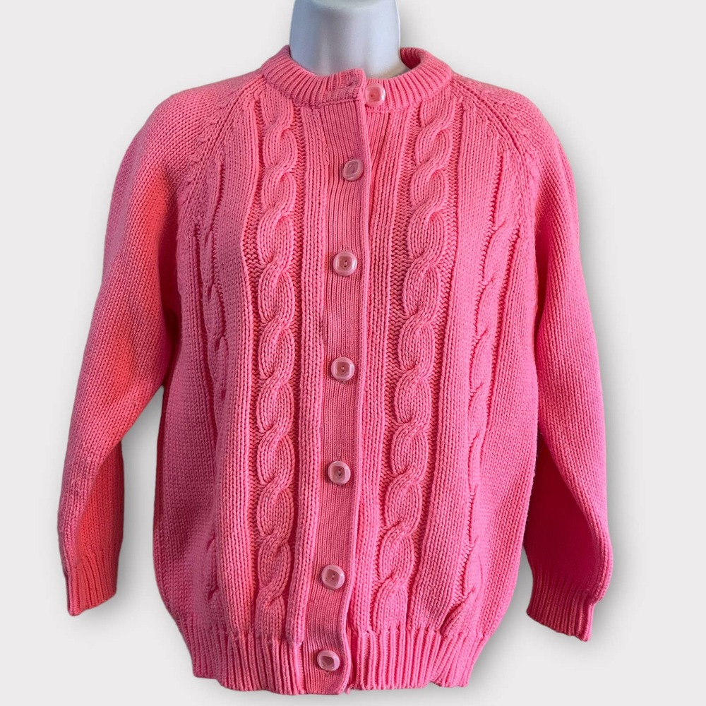 Vintage Womens 50's 60's Cardigan Sweater